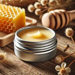 lip balm with beeswax