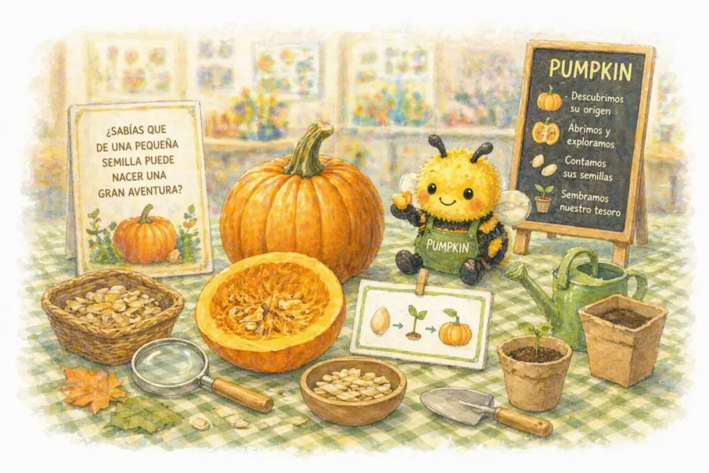 pumpkin en el aula